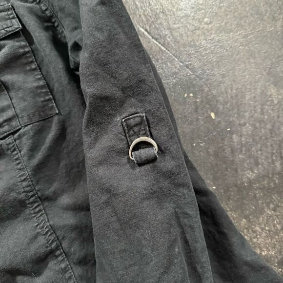 Coldwater Creek Women’s Petite Size Large Button Up Shirt Linen Blend Casual - Picture 9 of 10